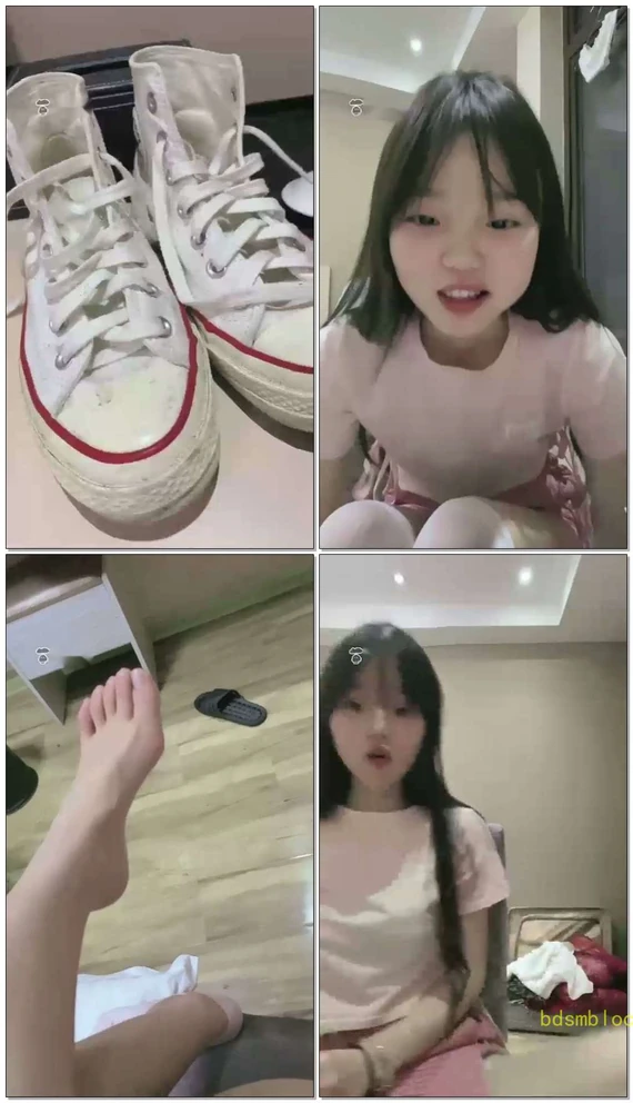【九玥S】第一视角帆布鞋白丝恋足羞辱