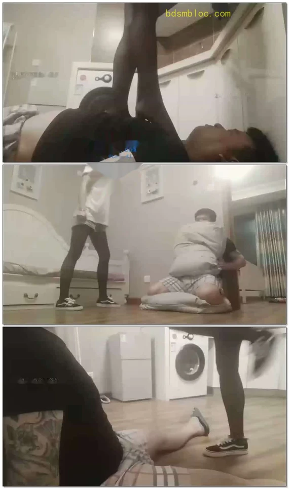 【不良女学生】房东小姐姐的万斯帆布鞋