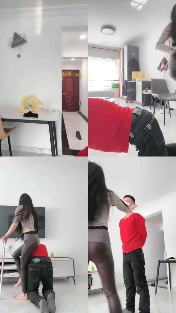 【三娘】暴力耳光/脚趾掐喉窒息/钢管打屁股/重度踩踏