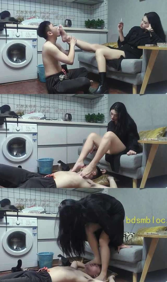 【御航】全体重蹲踩脸 脚深喉 恋足