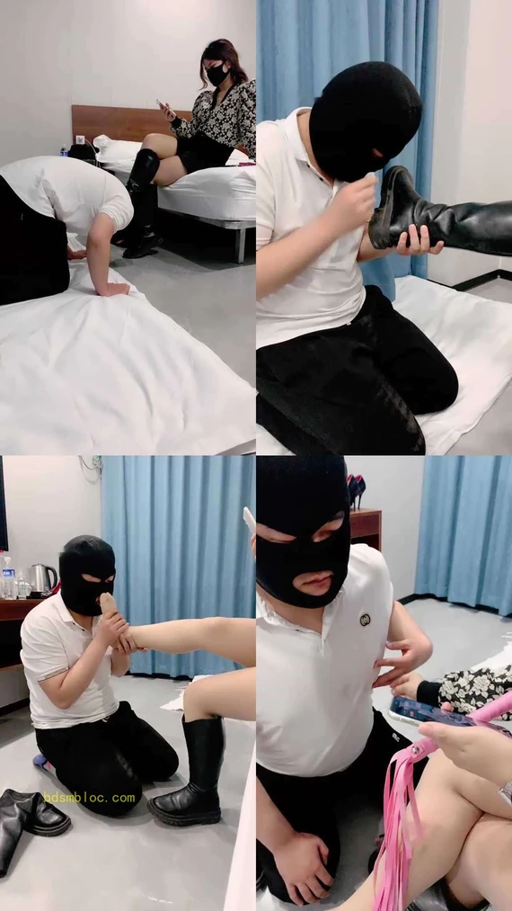 【六酱】狗儿子伺候-骑马/耳光/舔脏鞋底