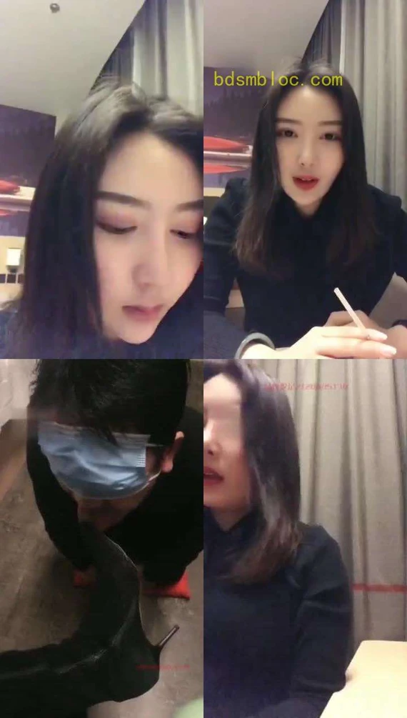 【杉杉女神】情人节前任来舔鞋底