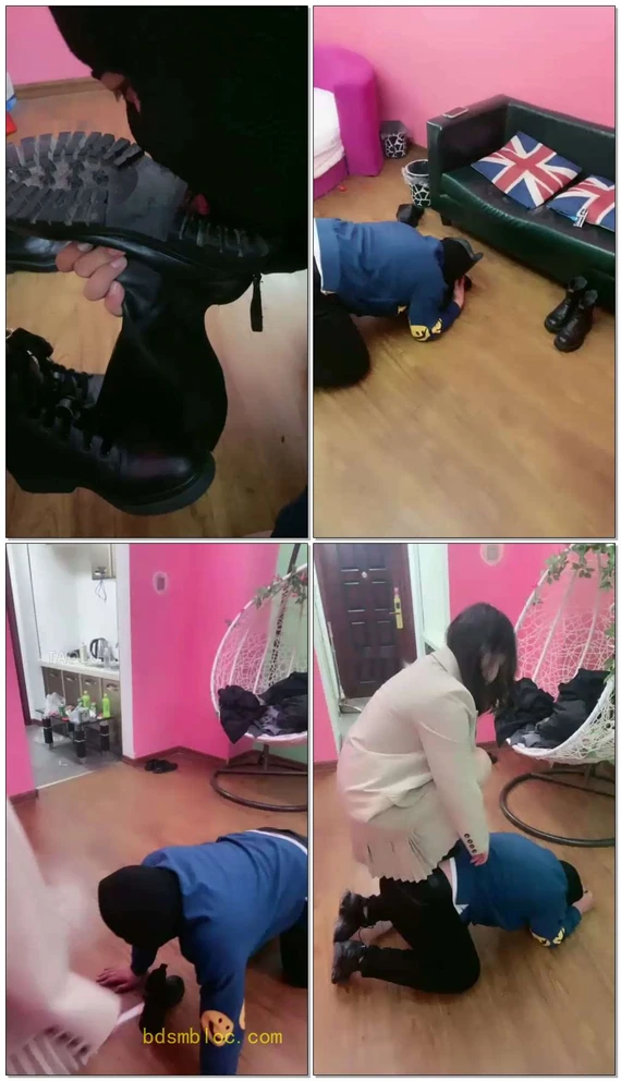 【逗逗s】狗的舌头就是我打鞋油的工具