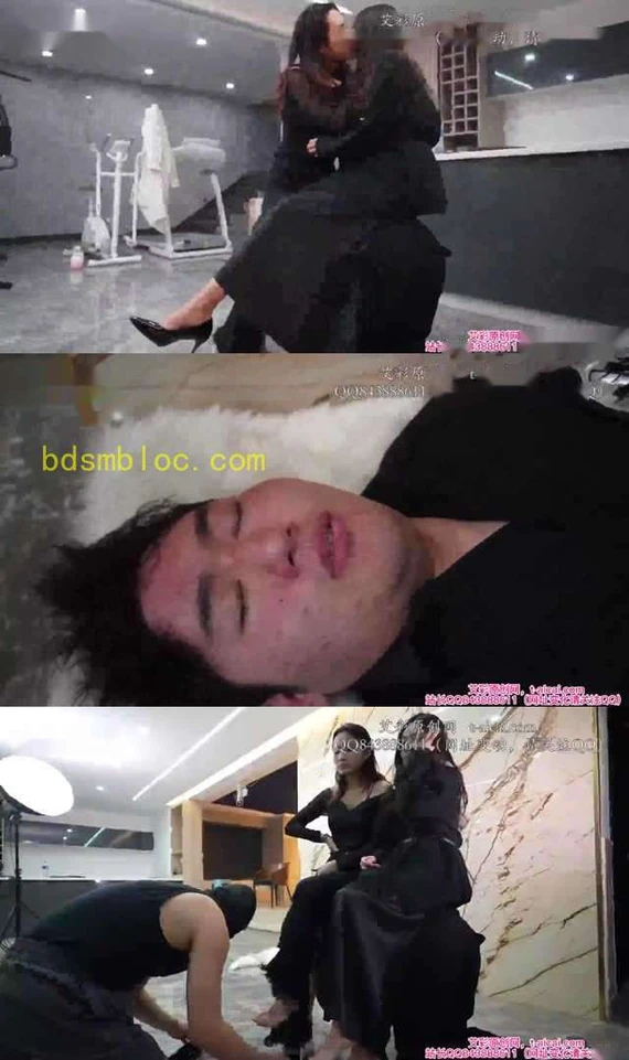 【麋鹿银儿】女同接吻无视狗子痛苦挣扎 她满眼只有亲那个女孩