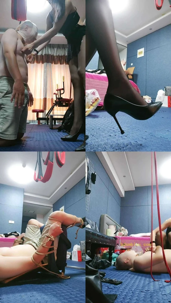 【河南梦影女S】直播调教贱狗