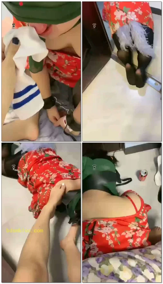 【00后馨然s】昨天的小狗狗，给他穿花衣服带出门走一走