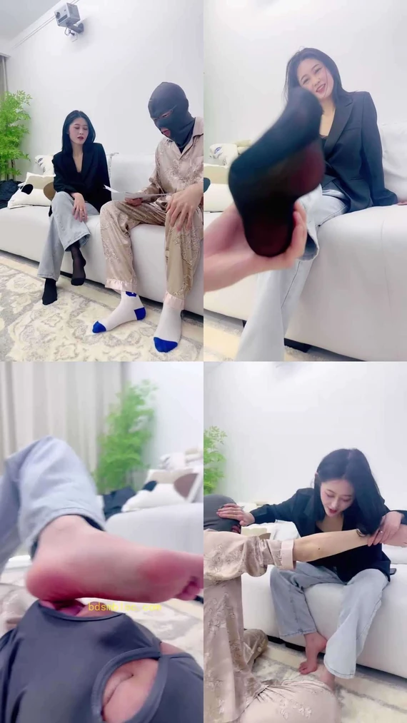 【狗哥】剧情-被强势女经理调教