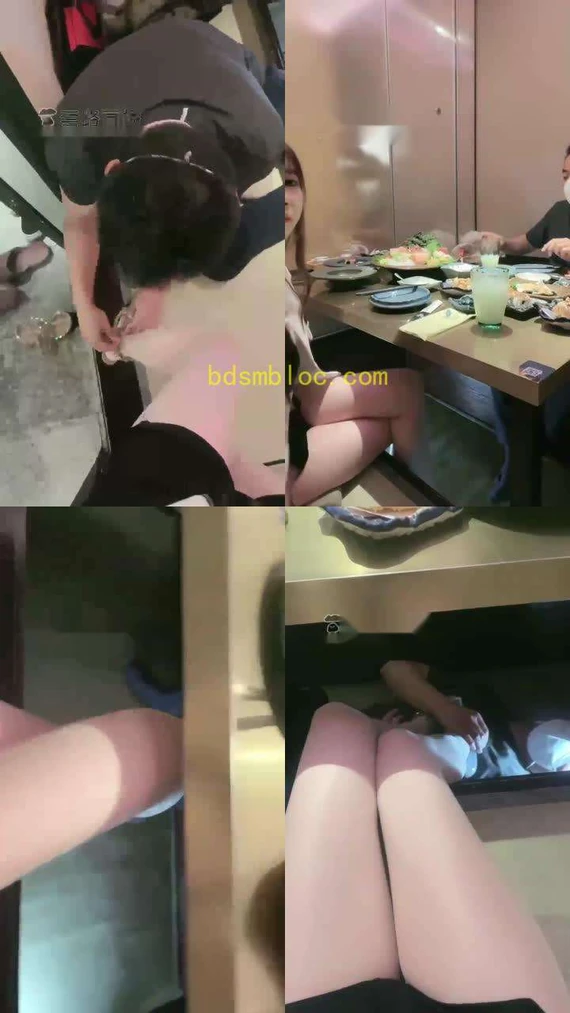 【樱桃大大】日料店边吃边开发脚奴