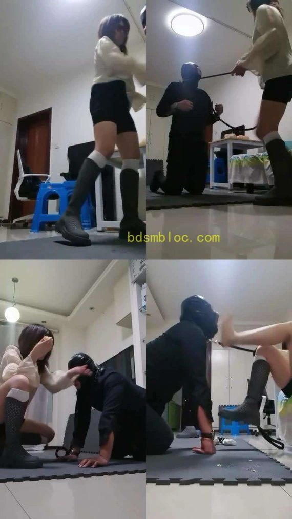 【奶御】御姐犬化家奴-骑马转胯遛狗