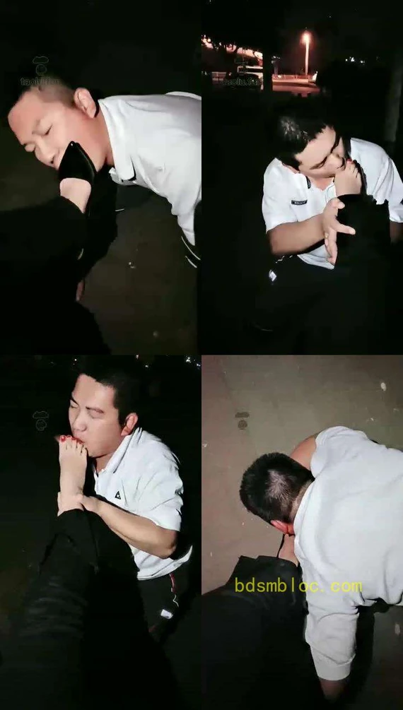 【林夕女王】好几个月没被妈妈调教过的贱狗，户外疯狂用舌头清理妈妈的高跟鞋