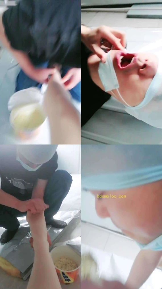 【妩媚娘】户外强制黄金圣水口水泡面