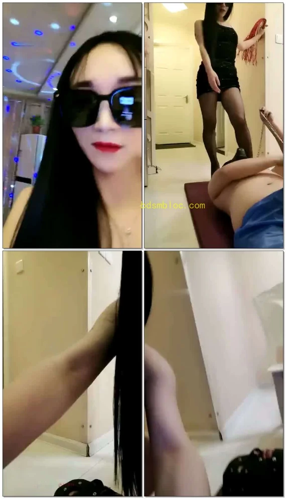 【西安傲雪女王】骑马圣水踩踏夹脖子