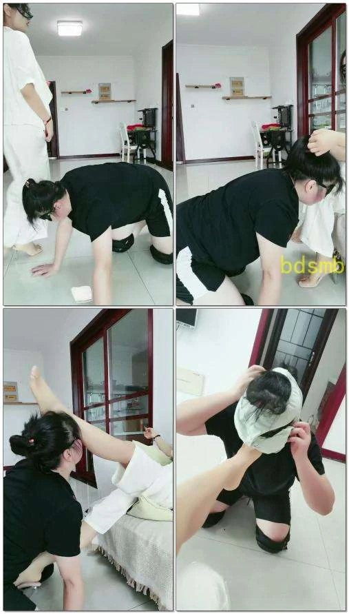 【凌儿女神】调教丧智母猪