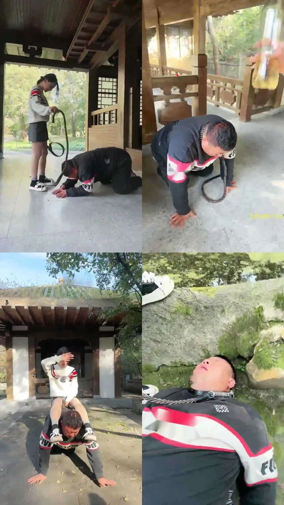 【妮可】室外调教 逃跑的下场