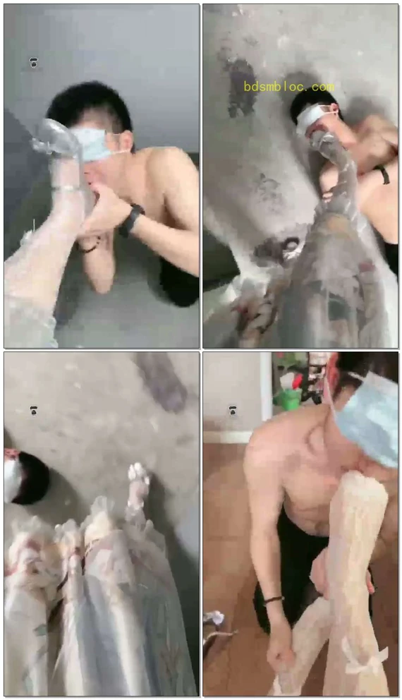 【绘子】楼道舔鞋口水深喉，公主范羞辱
