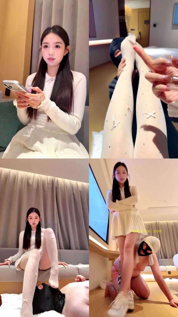 【妮可】剧情 偷闻表妹袜子被抓包恋足调教