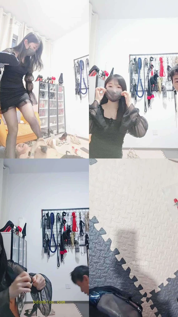 【魅影S】穿狗鼻子羞辱玩弄