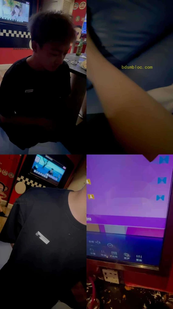 【我不吃葱】拖鞋白袜KTV玩贱奴【下】