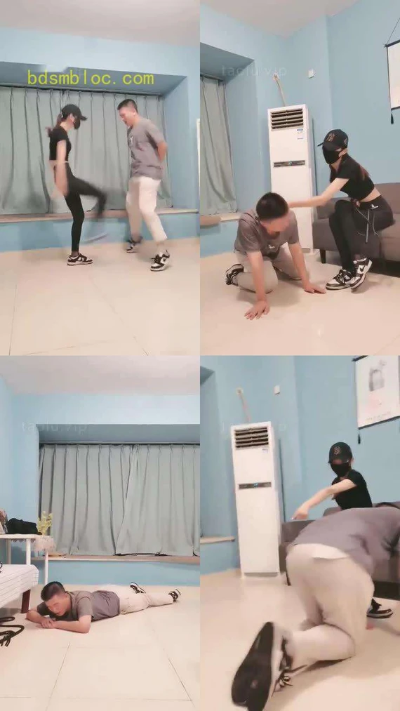 【美娜格格】暴揍踢裆