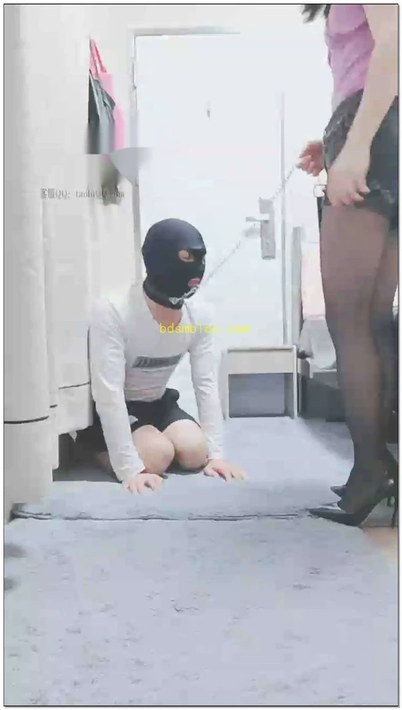 【灵竹】惩罚邻居，深喉，踩塌