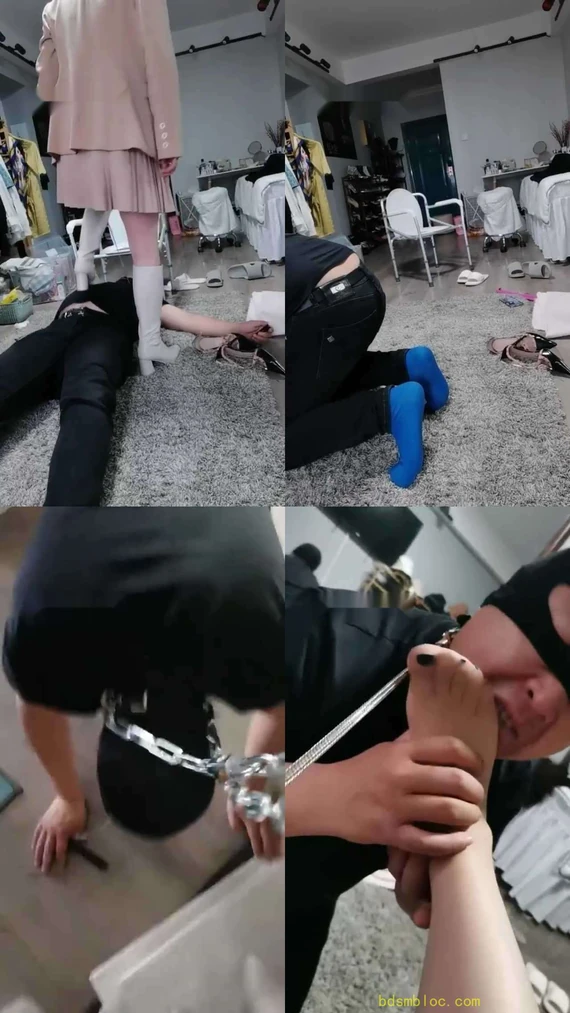 【乐爷】深喉踩踏脚耳光