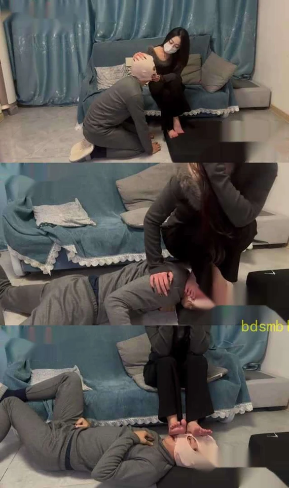 【未知女主】残暴踹头剁脸 把贱狗虐的痛不欲生 拍完直接废了