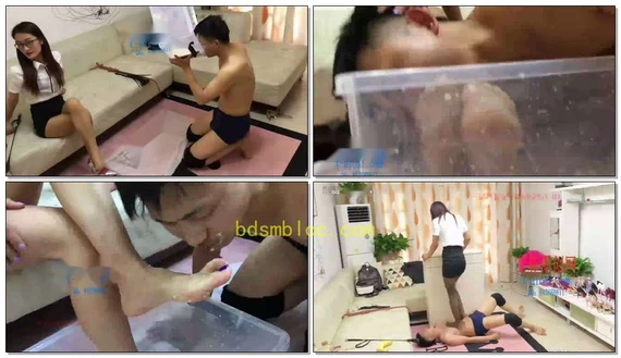 【执念】强制喝2L牛奶后踩出来