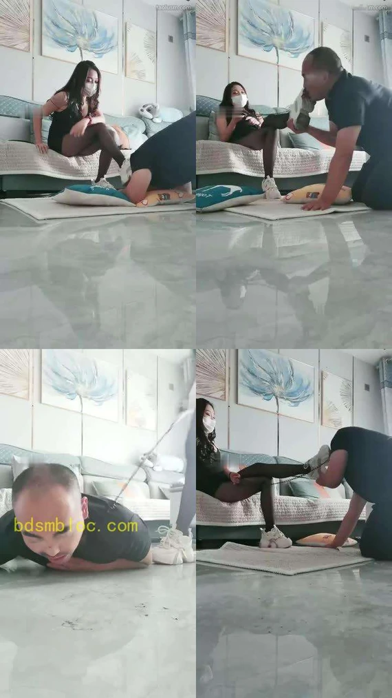 【西北傻子】妮爷的虐恋内容太过精彩，鞭打狗尾巴踩踏脏鞋底口水烟头酸奶菜水果弹跳