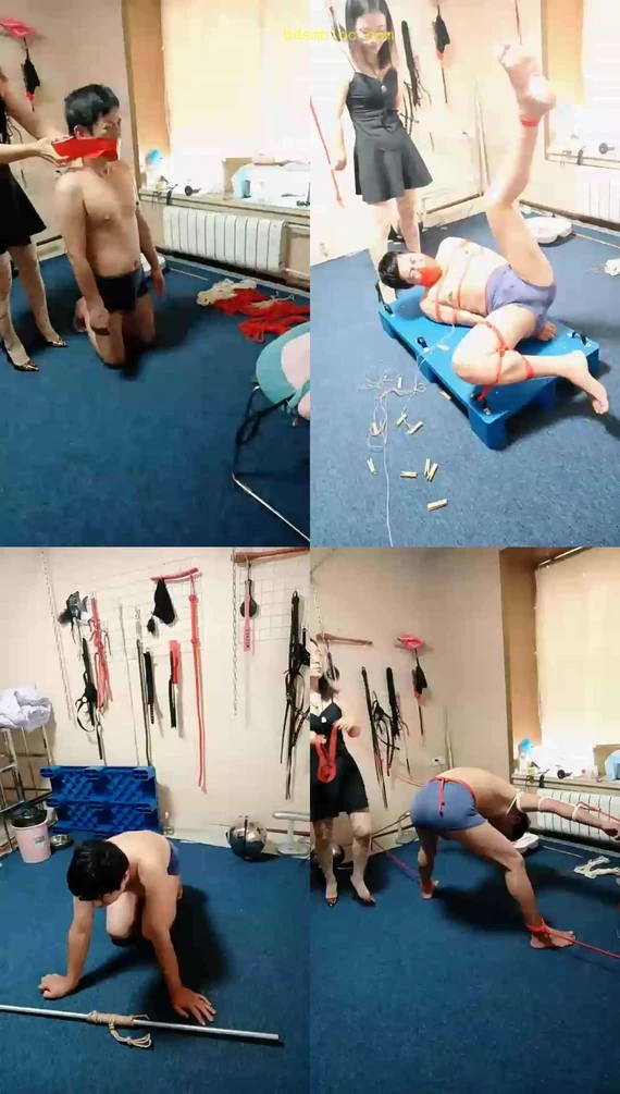【唯雅S】奴皮痒欠收拾TJ（堵嘴，虐乳，夹子，捆绑）
