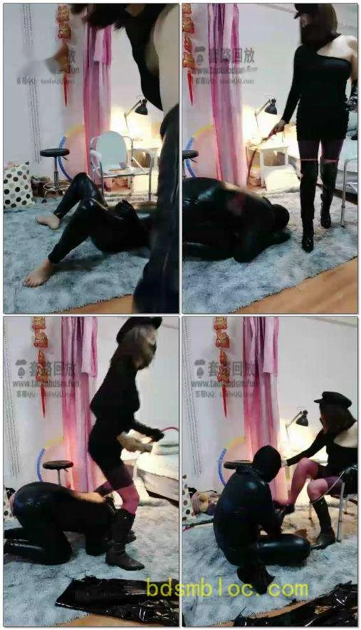【乐爷】霸道女王皮靴暴力踢裆专场