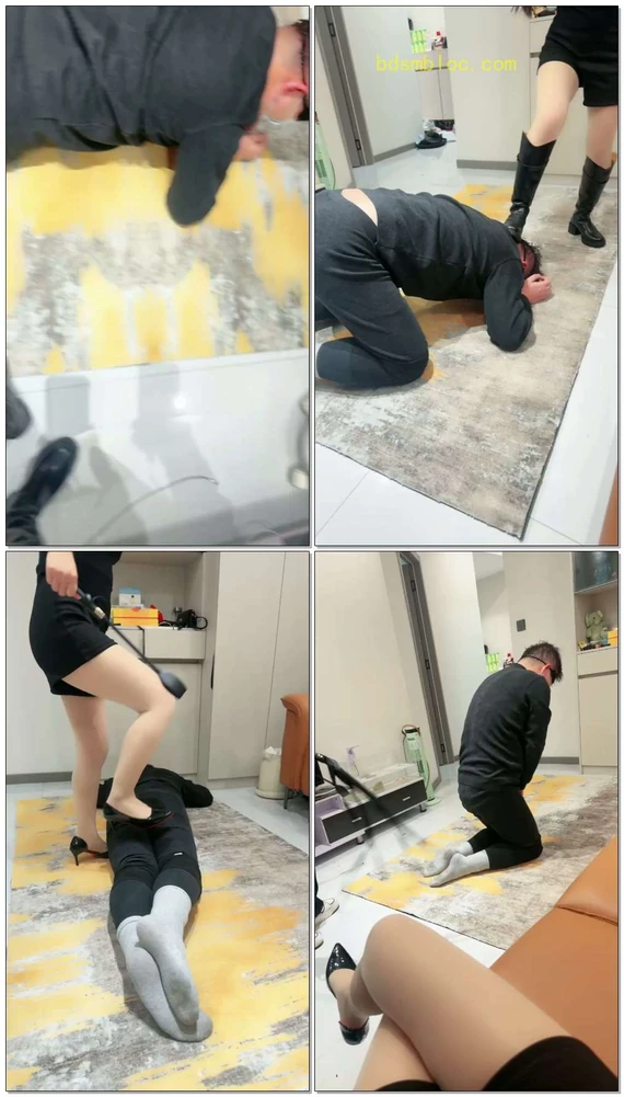 【雅妈】带素人闺蜜揍狗鞭打耳光