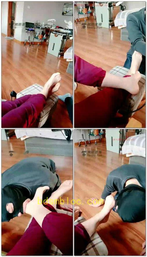 【灵犀女ss】日常玉足护理