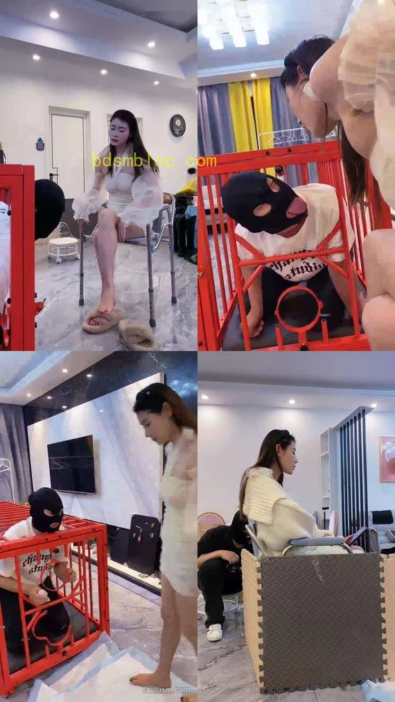【麋鹿银儿】狂吐舔过N双鞋底出血疼痛
