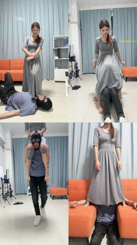【猴歌】连衣长裙包头坐脸踩踏等等