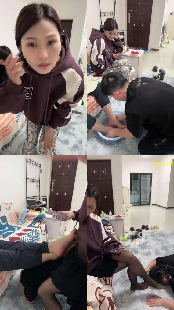 【安主子】长时间-情侣主-绿帽男友圈养犬化实录