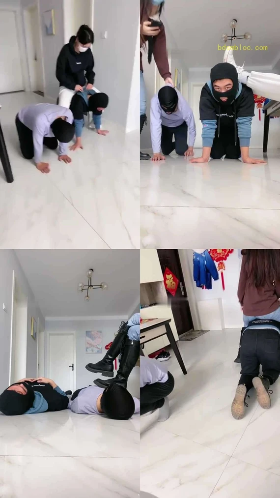 【罗宾】带素人闺蜜凶残改造俩傻狗