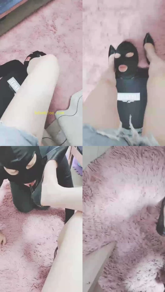 【灵竹】脚窒息高跟鞋踩脸