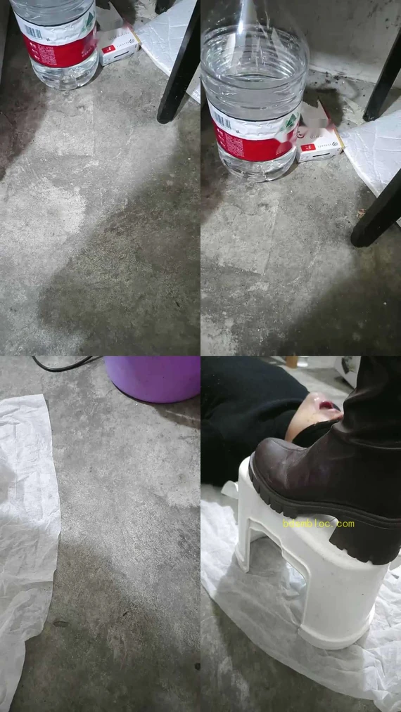 【咪兔】长靴踩虐驯化厕奴