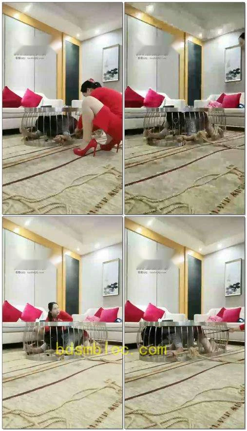 【女绳小花】酒店茶几当道具