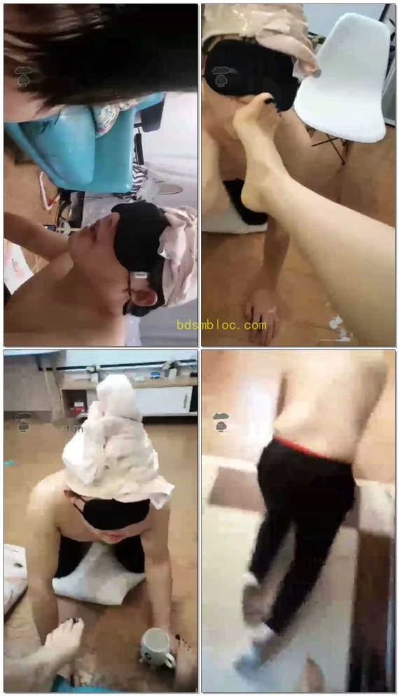 【丫丫啊】跪舔喂食天津狗