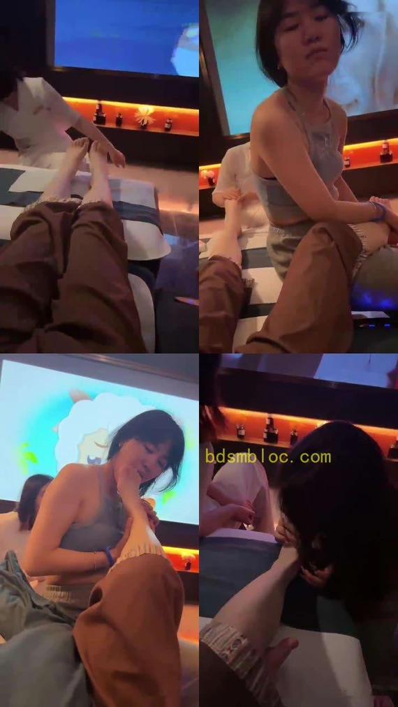 【橘子没熟】女奴首次伺候足疗