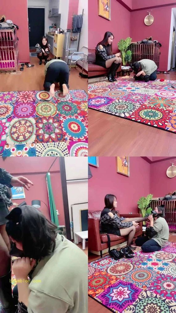 【小祖宗】圈养闺蜜辱骂羞辱