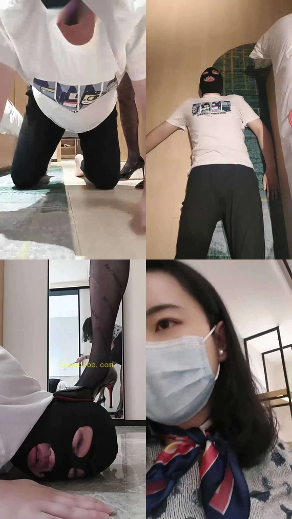 【米小唐】空姐S制服诱惑-黑丝高跟玩虐