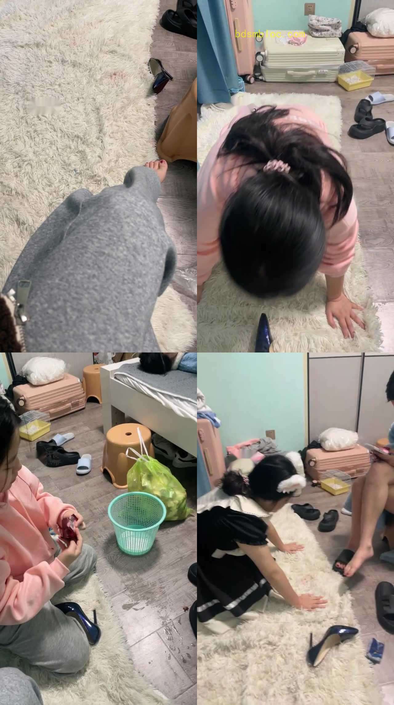 【白兔】女贱狗给主人洗脚舔鞋很听话 【白兔】女贱狗给主人洗脚舔鞋很听话