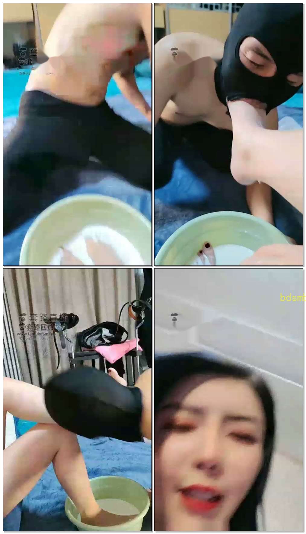 【仙飒】让狗子用舌头洗脚牛奶和圣水一起滋润狗子 【仙飒】让狗子用舌头洗脚牛奶和圣水一起滋润狗子