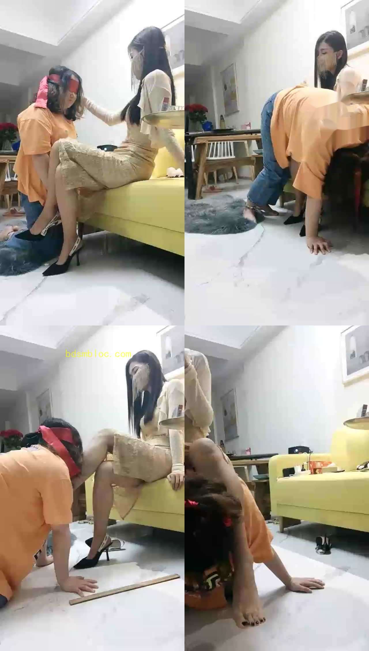 【女攻驾到】调教女奴,SP,舔脚(独) 【女攻驾到】调教女奴,SP,舔脚(独)